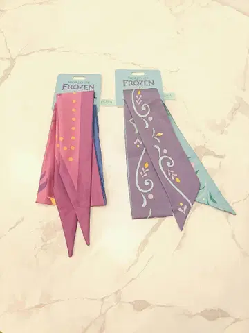 겨울왕국 헤어밴드 세트 스카프