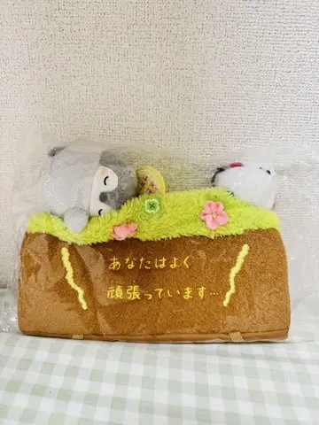 코우펜짱 봉제 인형 티슈 커버