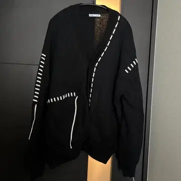 ZARA 스티치 가디건