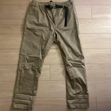 Dickies 베이지 치노 팬츠 조정 가능 벨트 포함