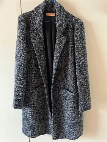 여성용 롱 코트 그레이 L 사이즈