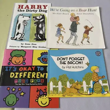 English book /We're going on a bear hunt