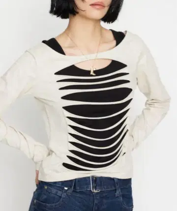 laguagem cutting 2piece 상의
