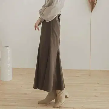 zG281 [ F ] SENSE OF PLACE 머메이드 스커트 롱 기장