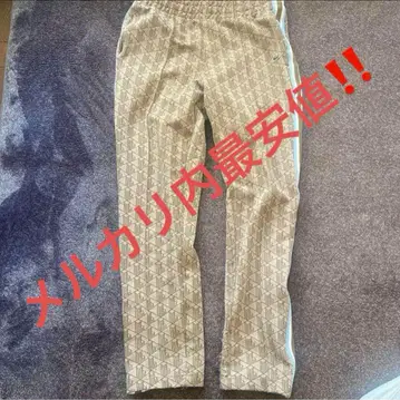 [라코스테] 모노그램 자카드 트랙 팬츠 베이지