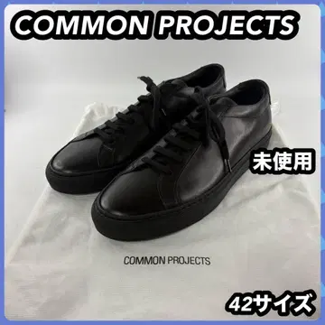 COMMON PROJECTS 27cm 블랙 42 사이즈 스니커즈