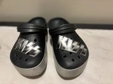 KISS 45주년 기념 클로그 샌들 블랙