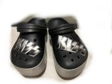 KISS 45주년 기념 클로그 샌들 블랙