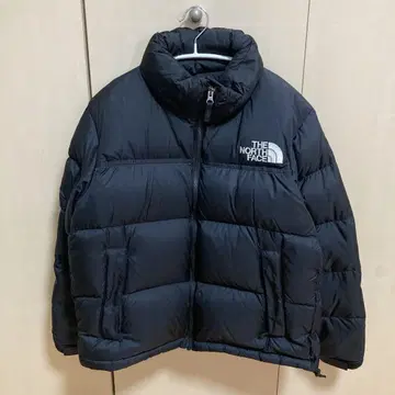 THE NORTH FACE 블랙 눕시 다운 자켓 M 여성용