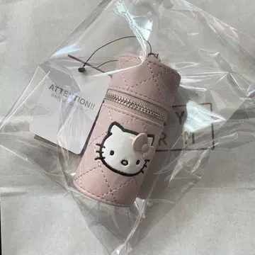 로리즈팜 퀼팅 립 파우치 키 참