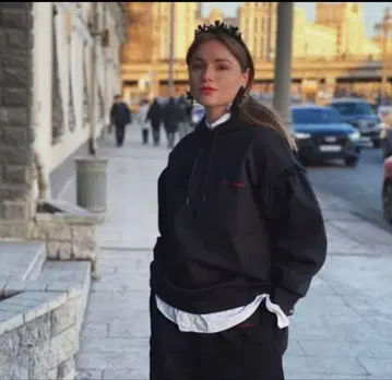 Simone Rocha x H&M 프릴 후드티