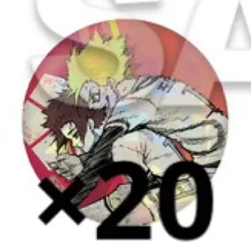 이토시 사에 시도 홀로그램 캔뱃지 20개