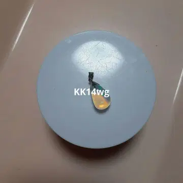 k14wg 오팔 펜던트 탑