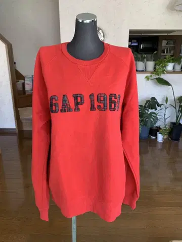 R GAP 트레이닝복 빨간색 L 540g