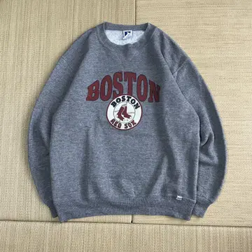 90s USA MLB 레드삭스 러셀애슬레틱 맨투맨 M