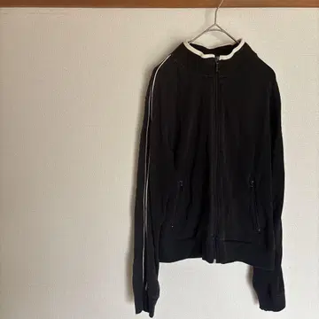 블랙 집업 자켓