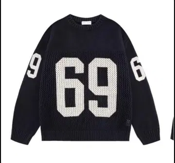 woke edge football jersey knit 카츠키 착용