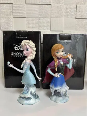 [미사용] Disney Showcase 컬렉션 엘사 안나 피규어