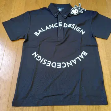 BALANCE DESIGN 피케 셔츠 블랙 S