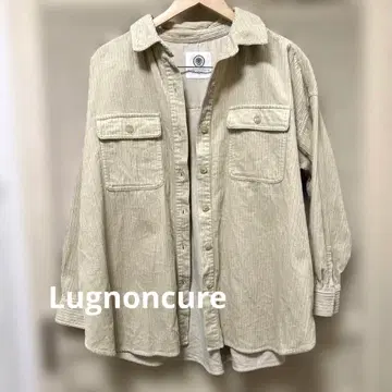 Lugnoncure 코듀로이 셔츠 자켓 베이지 12