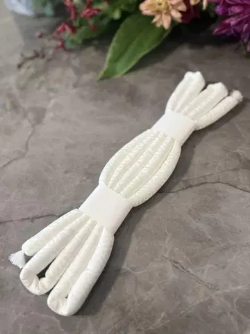 순수 실크 신부 마루게 순백 사