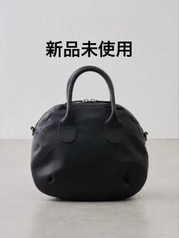 [ 미사용 새상품 ] 비어즐리 라운드 미니 보스턴 백 블랙