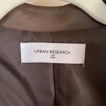 URBAN RESEARCH lab 브라운 트렌치코트 미사용