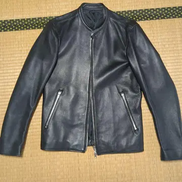 LIDnM 블랙 가죽 자켓