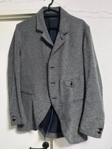 최종 가격 인하: DjangoAtour 그레이 테일러드 자켓