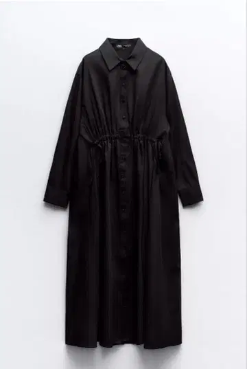 ZARA 포플린 셔츠 원피스