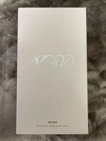 aespa OFFICIAL 응원봉 ver.2 트레이딩 카드 포함