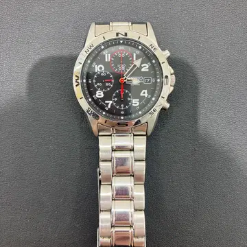 [ SEIKO ] 세이코 크로노그래프 스테인리스 손목시계