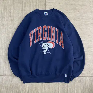 90s USA 러셀 애슬레틱 Virginia 칼리지 L