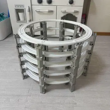 묶음 판매 높이 약 35cm 프라레일 5단 루프 타워