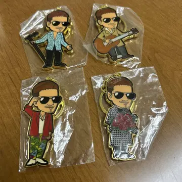 EXILE ATSUSHI 키링 4개 세트