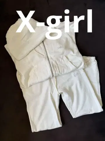 X-girl 맨투맨 셋업