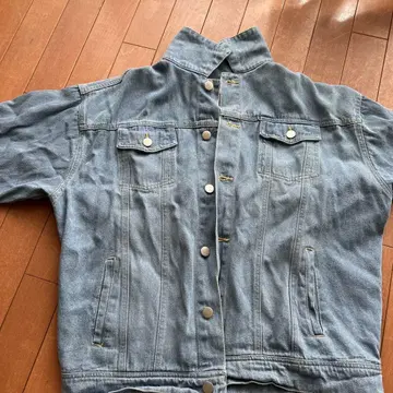 라이트 블루 데님 자켓
