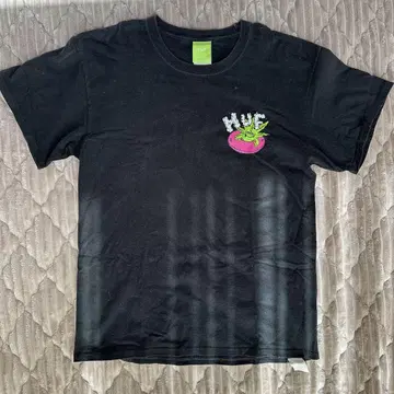 HUF 티셔츠 블랙 2022 S/S LIFES A BEACH L 사이즈