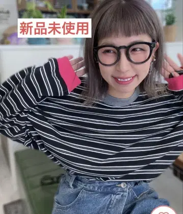 완판템 LEPSIM 미와타라 기획 자수 보더 T