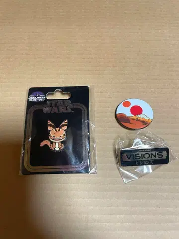스타 워즈 셀레브레이션 로즈 캣 핀 배지 세트 2