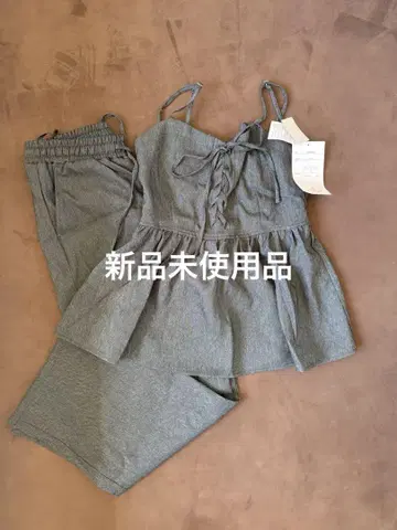 뷔스티에 셋업 / 그레이