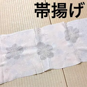 오비 장식 천 쥐어짜기 부드럽고 옅은 그라데이션