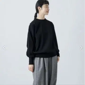 카구레 하이 트위스트 코튼 풀오버