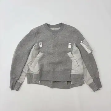 21aw sacai 나일론 트윌 믹스 풀오버 도킹 1