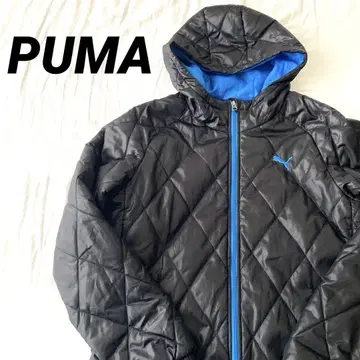 새상품급 PUMA 퀼팅 자켓 M 사이즈 후드 부착 방한 경량
