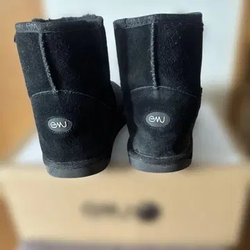 emu 블랙 어그 부츠