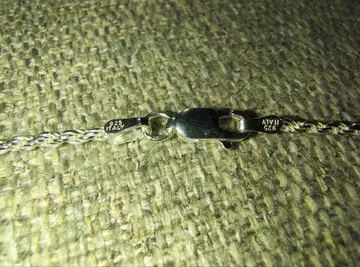 이탈리아제 925 실버 목걸이 55cm 1.8mm 폭