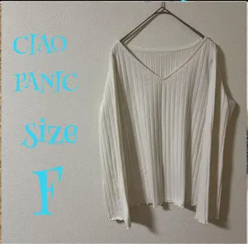 CTAO PICNIC 플리츠 긴팔 상의 F 사이즈