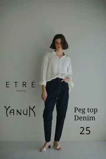 [ 새상품급 ] YANUK ETRE TOKYO Peg top 25 IND