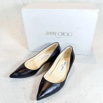 [새상품급] 지미추 테일러 스틸레토 펌프스 블랙